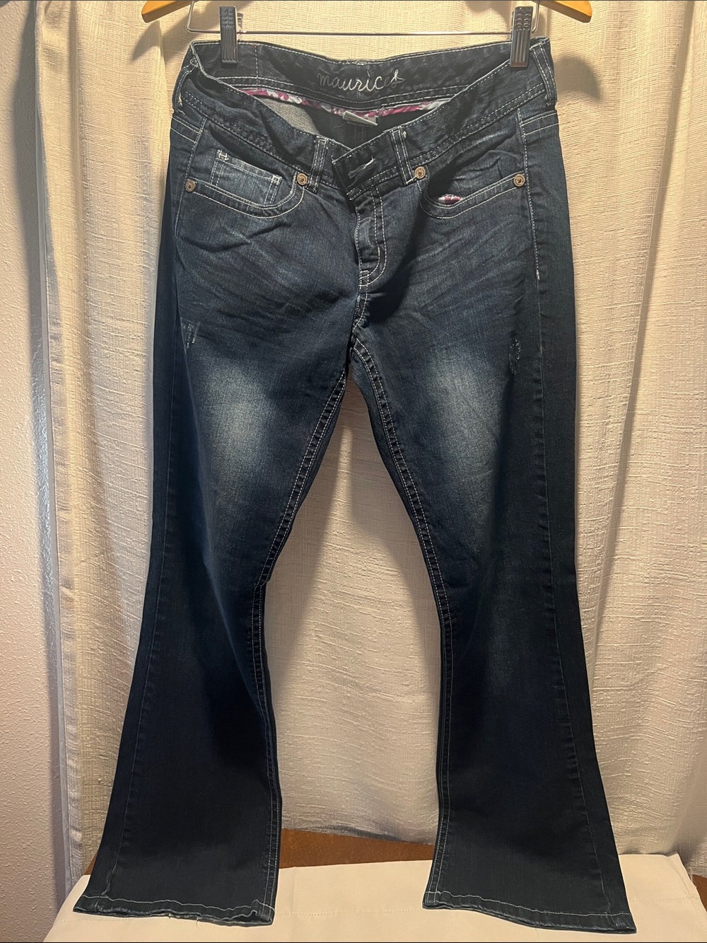 Maurices Dark Indigo Flare Jeans SIZE 7-8
